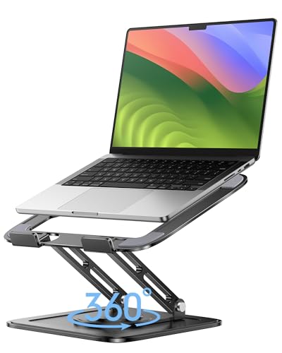 Minimalist LOXP Adjustable Laptop Stand, Computer Stand with 360 Rotating Base, Collection